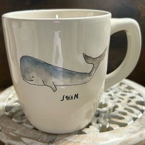 Rae Dunn Swim Whale Mug